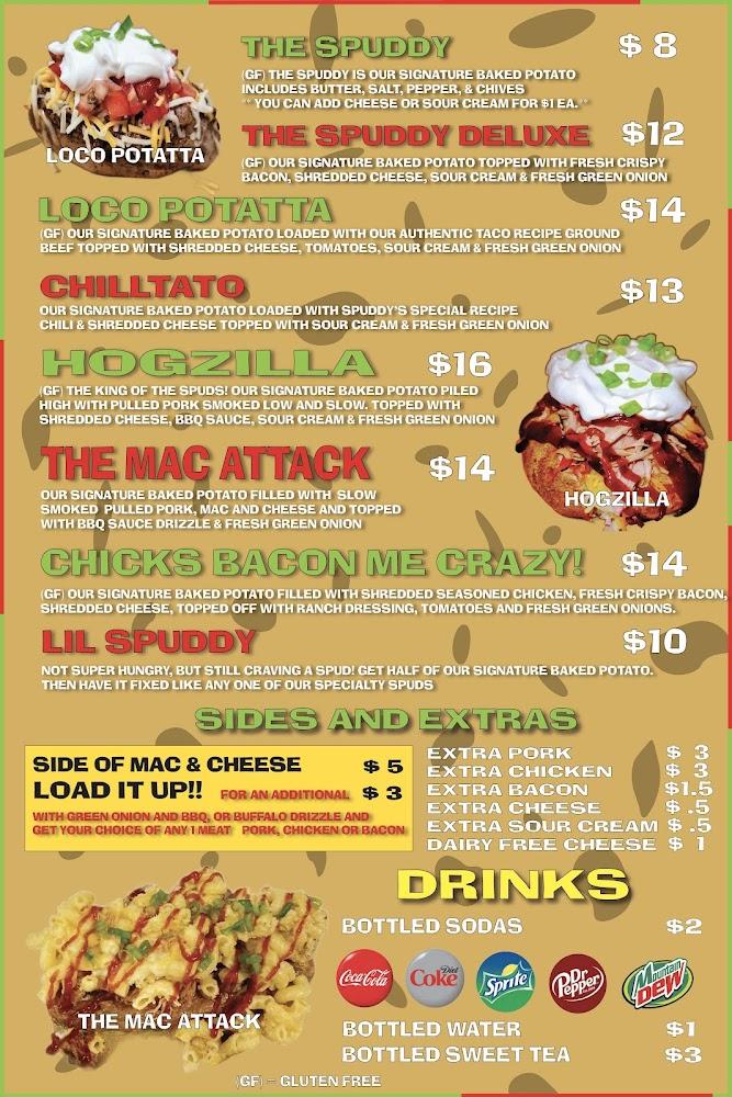 The Rolling Spud Menu image 1